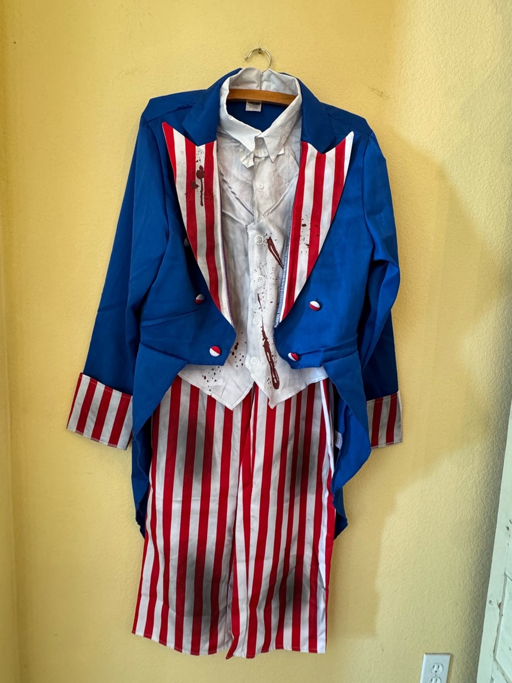 Adult Uncle Sam Costume - The Purge: Election Year Size Large